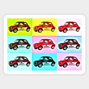 Pop Car - icons Sticker